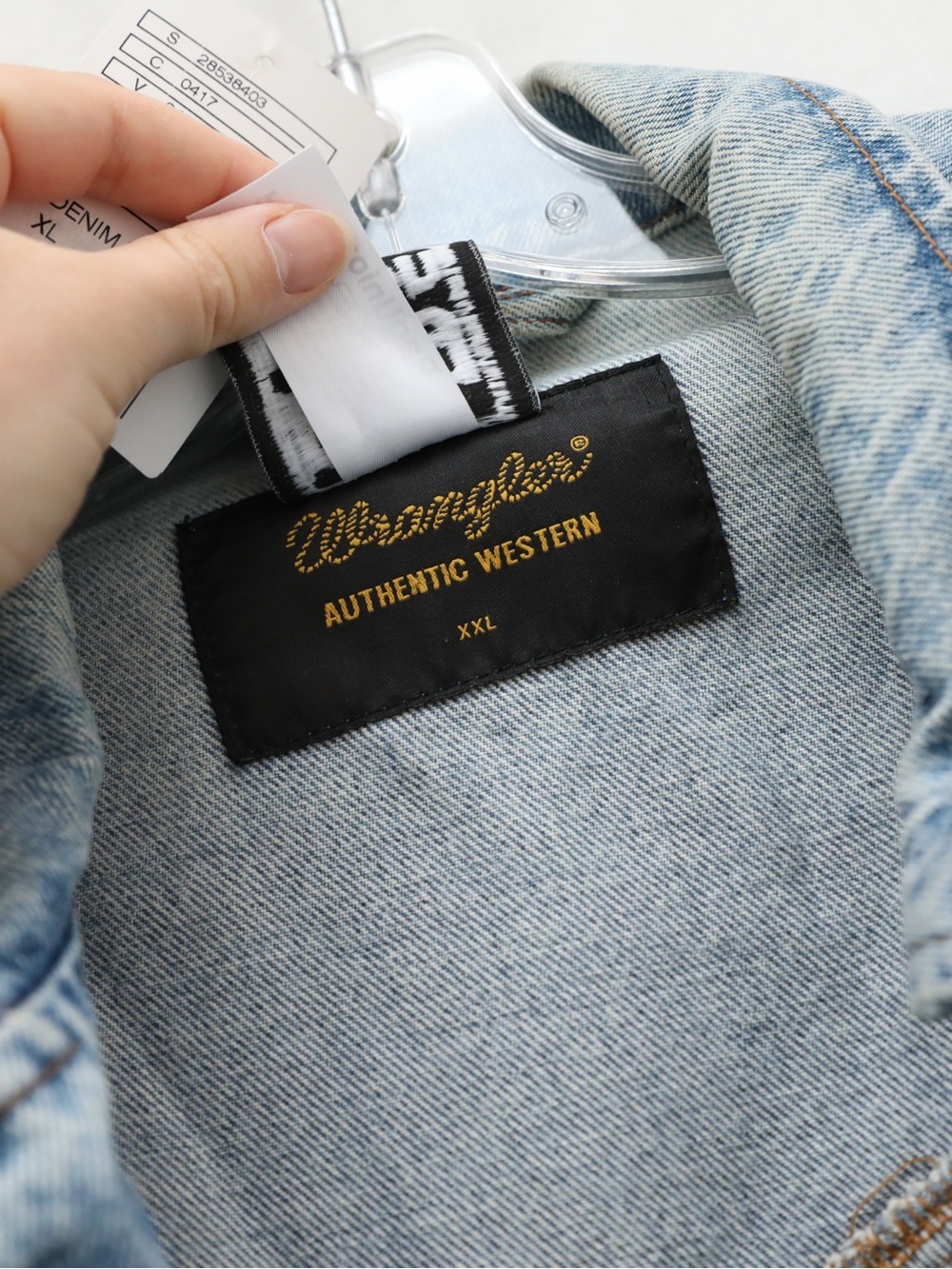 NWT Rag Union Reconstructed Wrangler - Picture 7 of 13